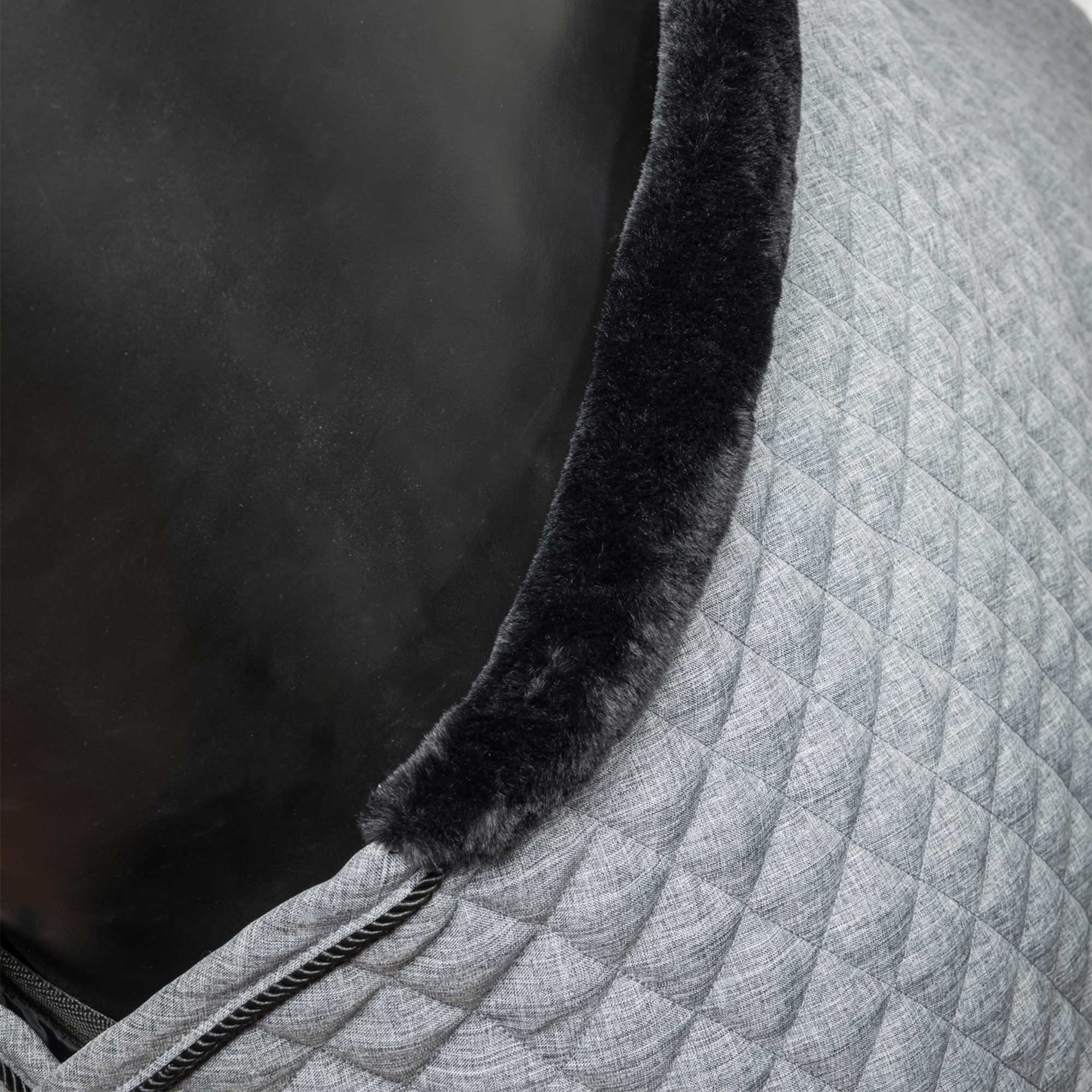 Back on Track Haze Collection Therapeutic Horse Show Quilt Cooler Grey